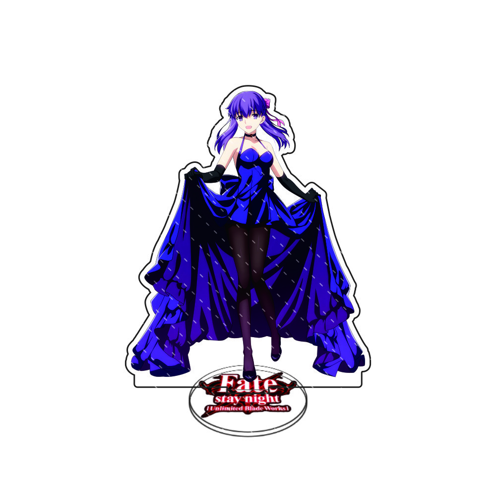 Anime Fate 15cm Acrylic Stand Model Cosplay Characters Desktop model stand Ornament Goods Collection Gifts