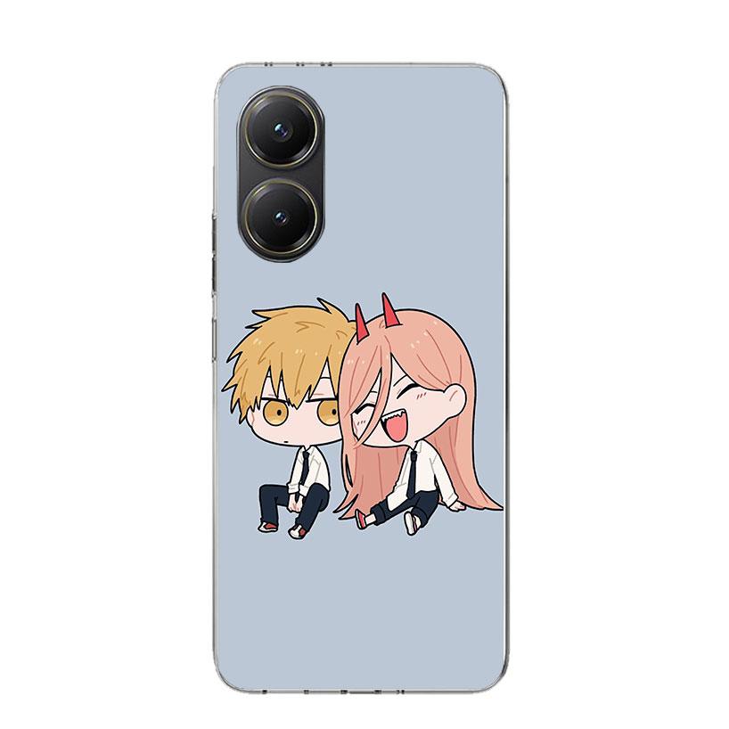 C-Chainsaw Mans Cute Phone Case For Xiaomi Poco X7 X6 X5 Pro F7 Ultra Redmi 15C 15 13 13C 12 12C 10 10A 10C 9 9A 9C 9T Cover Poc