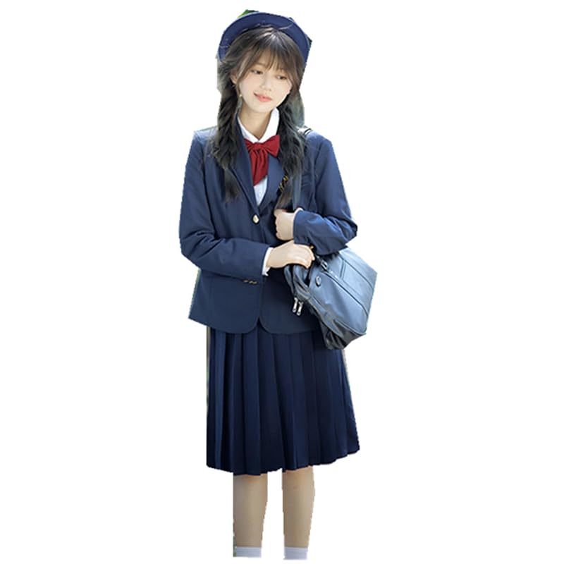 

[Somnvs258] JK uniform sailor clothes blazer jacket coat cute autumn winter Compatible with cross-dressing men s male cosplay school festival cultural