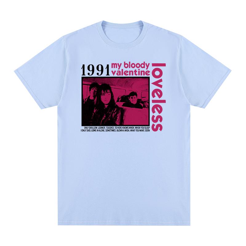 

my bloody valentine loveless Original Artwork 1991 T-shirt Slowdive Men T shirt New TEE TSHIRT Womens Tops Unisex 4XL