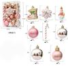 29/20Pcs Christmas Tree Balls Hanging Pendant Candy Cane Pine Cone Ornament Set Christmas Home Decoration 2024 Navidad New Year