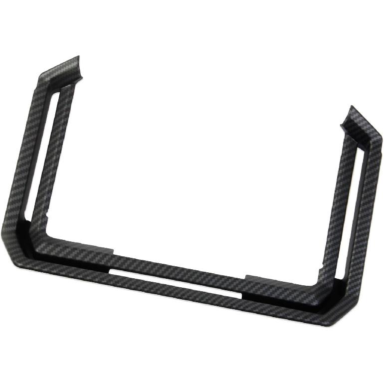 Carbon Fiber Style Rear Row AC Vent Air Outlet Cover Trim Accessories for Tesla Cybertruck (Matte Surface)