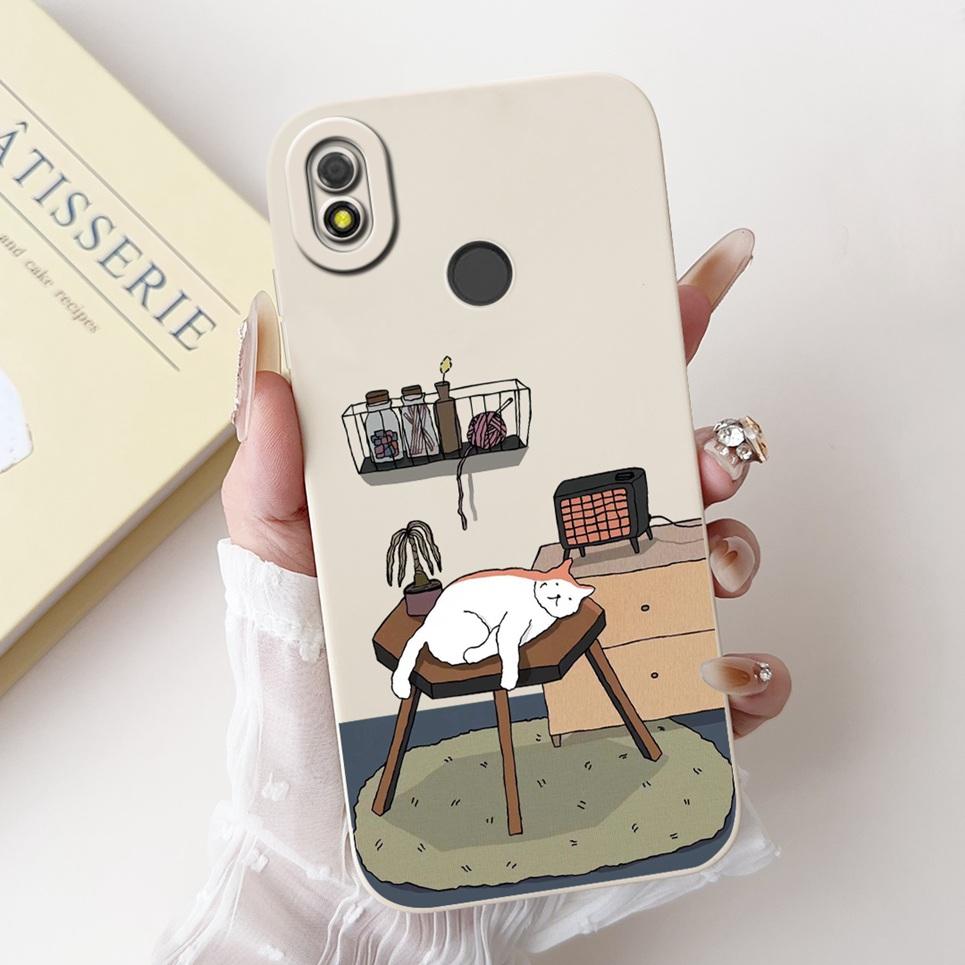 For Tecno Pop 3 Plus BB4 Spark 4 Lite Soft Silicone Cute Cartoon Animals Dragon Painted Matte Cover Pop3 Bumper 6.52" Phone case