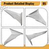 Motorcycle Side Fairing For Honda ADV350 -2025 Motorcycle Side Wing Deflector Grey