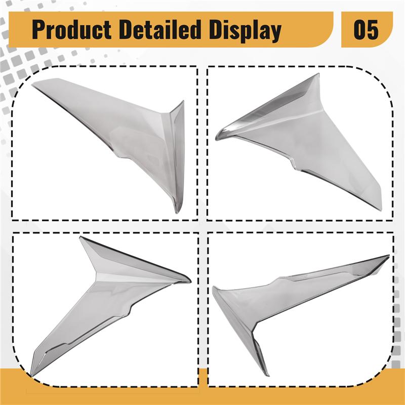 Motorcycle Side Fairing For Honda ADV350 -2025 Motorcycle Side Wing Deflector Grey