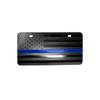 US Car License Plate Frame Aluminum Alloy Embossed 3D Flag Pattern Waterproof Number Plate Holder Replacement