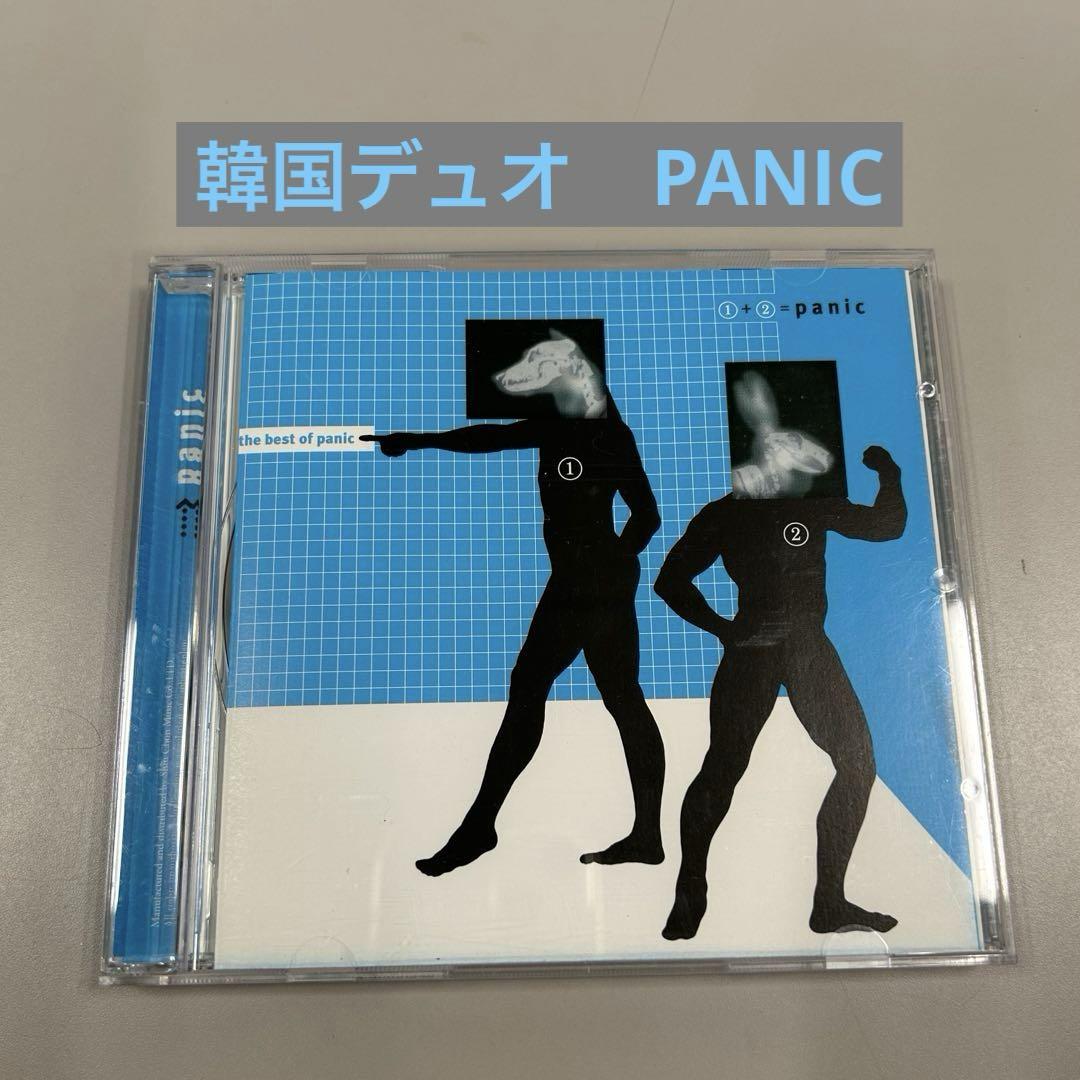 

[USED] Korean duo THE BEST OF PANIC Lee Jok Kim Jin Pyo