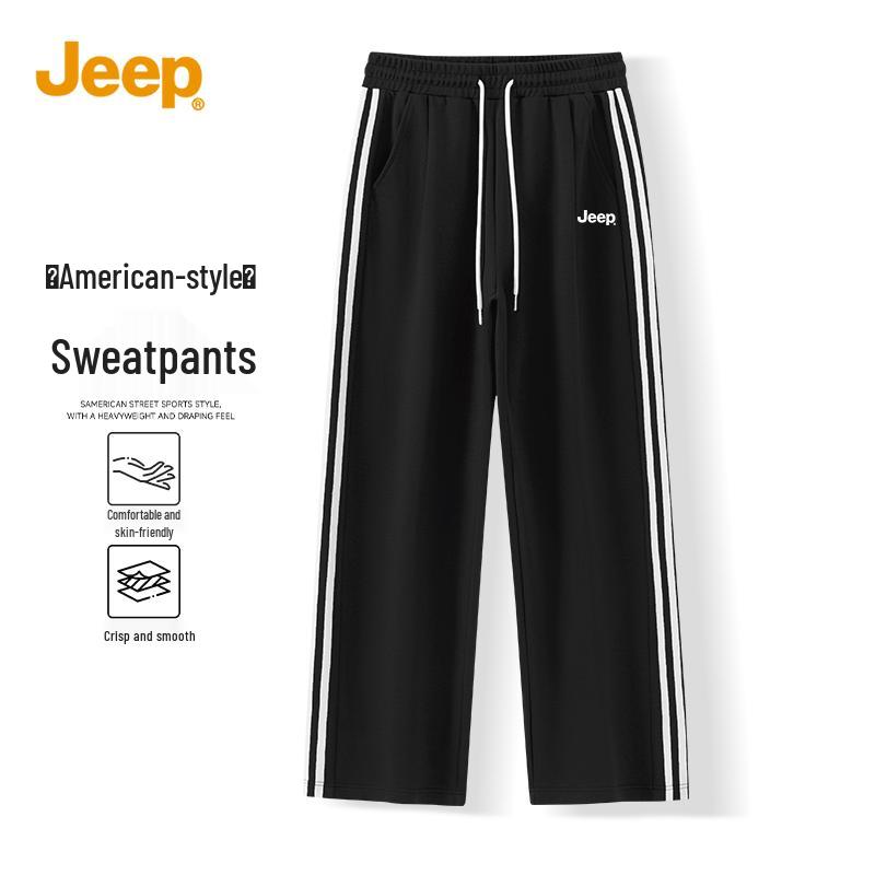 

JEEP Men s American Street Style Loose Draped Straight Leg Pants XL