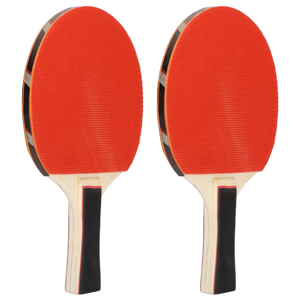 REGAIL 08 Balls Paddles Set Table Tennis Handshake Racket Set for Home Entertainment