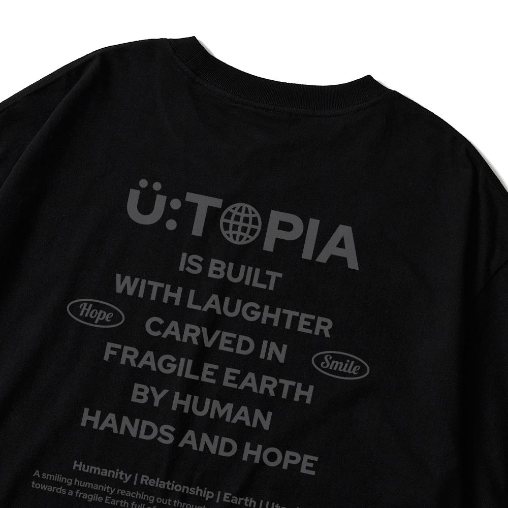 Seupeullaesikodeu Black Short Sleeve T-Shirt - Utopia