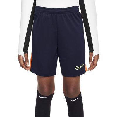 Dri-FIT Academy 23 Soccer Smooth Soft Knitted Moisture-Wicking Cool Comfortable Shorts Kids Shorts Obsidian Total-Orange Vivid-Purple DX5476-475