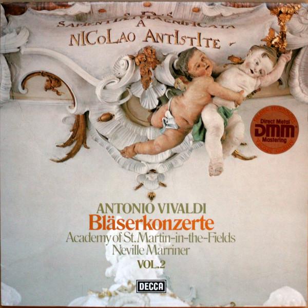 

LP Record SIR NEVILLE MARRINER, ACADEMY OF ST - Antonio Vivaldi, Bläserkonzerte - V 642305AZ Decca 1978 Germany Classical Used