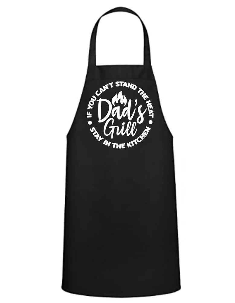 Dad s Grill Apron - Great Gift - Commercial Grade Unisex T-Shirt L