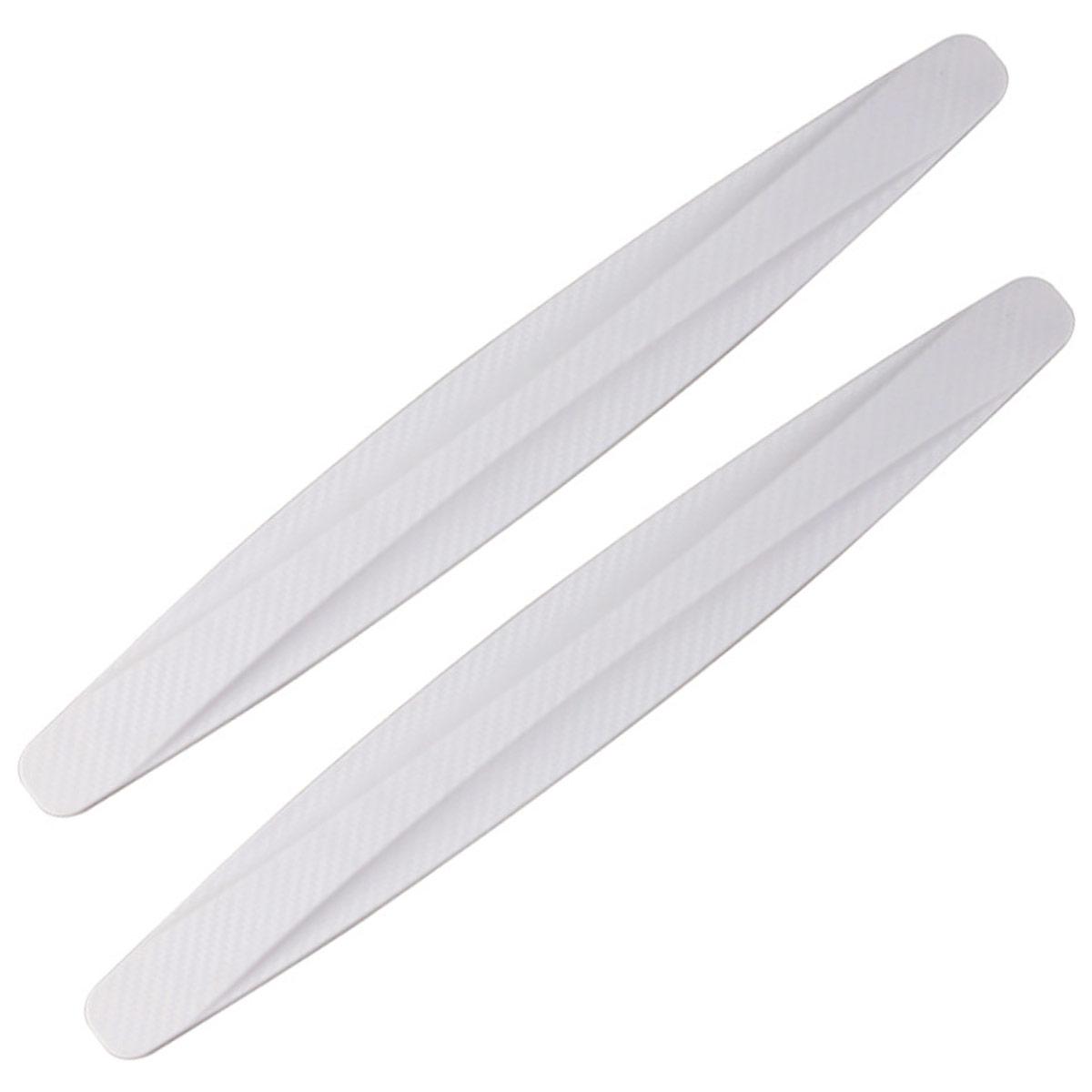 

2 шт., угловая полоса для автомобильного бампера, защита от столкновений, защита для автомобильного углового бампера, универсальная защита от царапин, накладка из ПВХ Carbon fiber-2