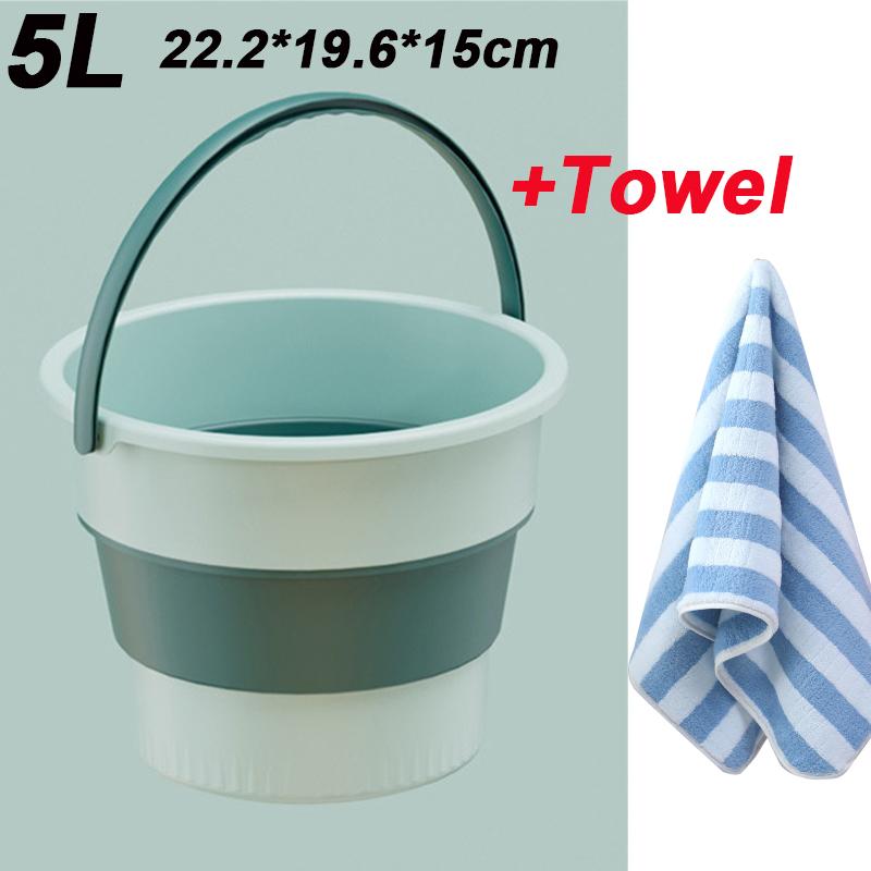 

5//10/17 л складное ведро портативное складное ведро для мытья автомобиля рыболовное силиконовое ведро для кемпинга дома складное ведро