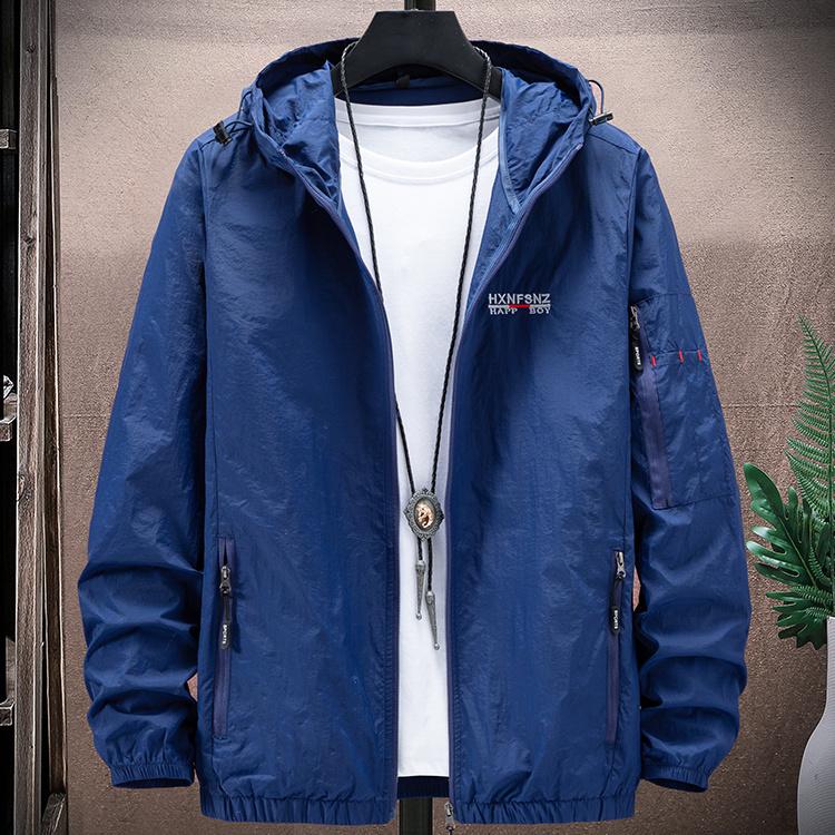 Summer Sunscreen Jacket Men Outdoor Skin Clothing Quick Dry Skin Coat Men Sports Coats Cycling Hiking Fishing Camping Jackets