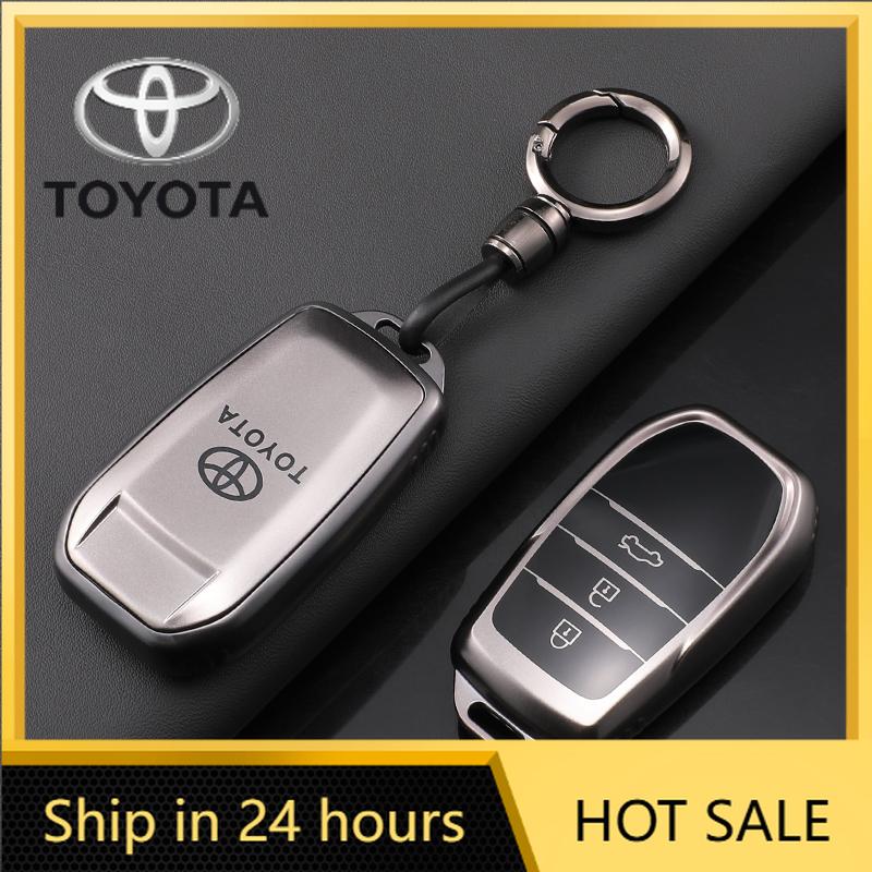 TPU Car Key Case Cover Accessory For Toyota Land Cruiser 200 300 Prado Crown TLK 200 Yaris Cross Hilux Innova Fortuner Camry 55