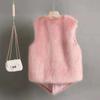 Winter Fur Vest Imitation Rabbit Fur Short Slim Waistcoat Korean Version Was Thin Plush Waistcoat