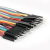 40 Stück/Reihe 10cm M-M Dupont Drähte Jumper M-F F-F Kabel für Arduino Breadboard