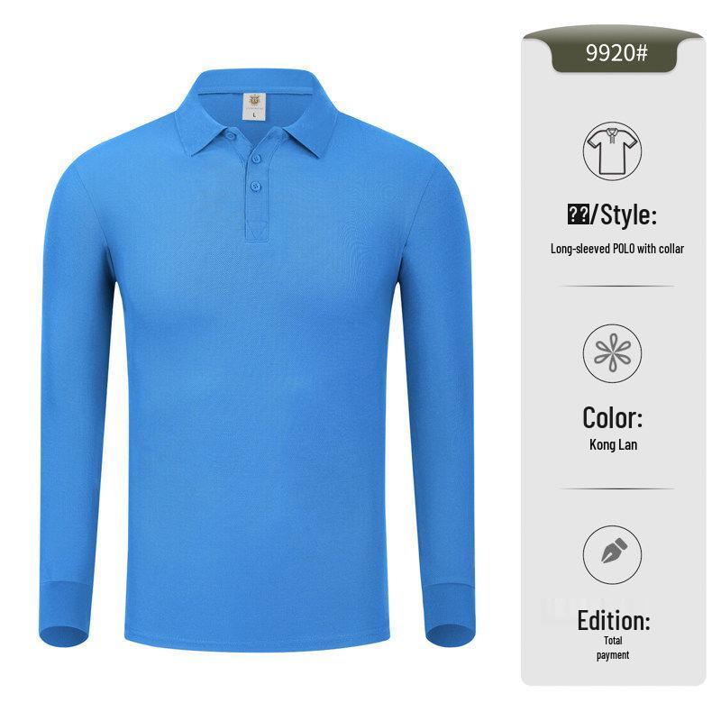 

Purple Long Sleeve Polo Shirt with Logo - Ideal for Company Events and Team Building 3XL