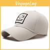 Embroidered Face Expression Baseball Hat With Sunshade For All Seasons And Adjustable Fit
