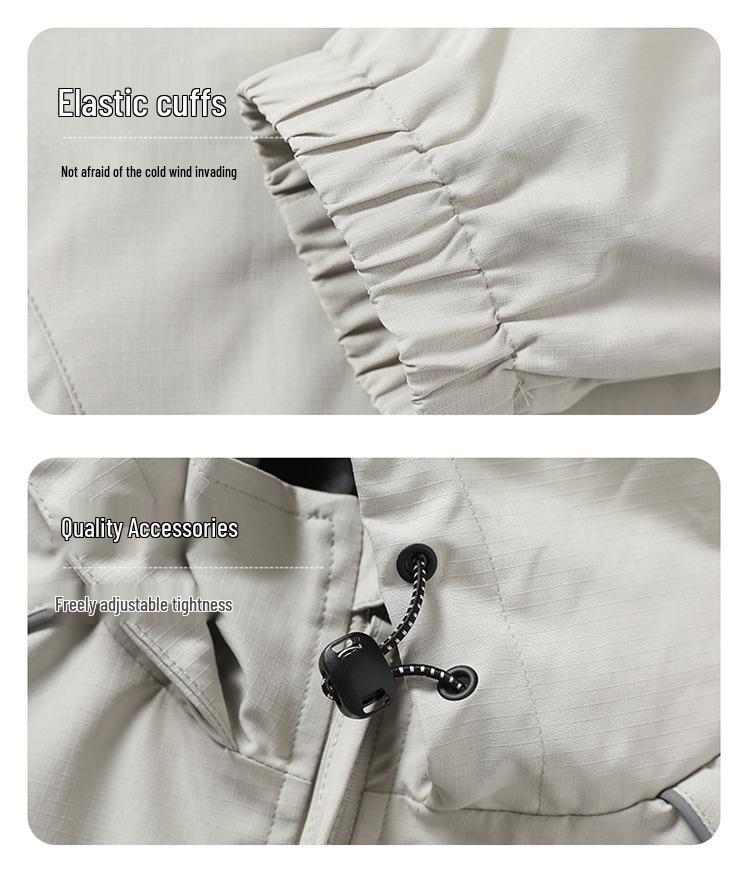 Men's Autumn Casual Loose Fit Korean Style Unisex Windbreaker Jacket