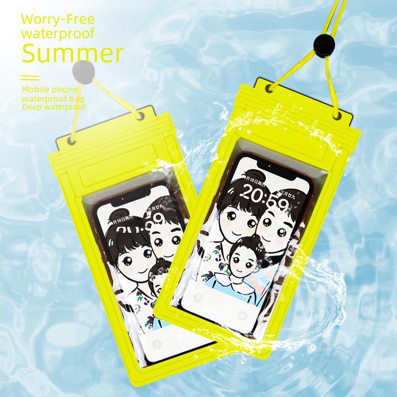 Wasserdichte Handytasche, Touchscreen, Dreifach-Versiegelungsschutz für Drift- und Wasseraktivitäten