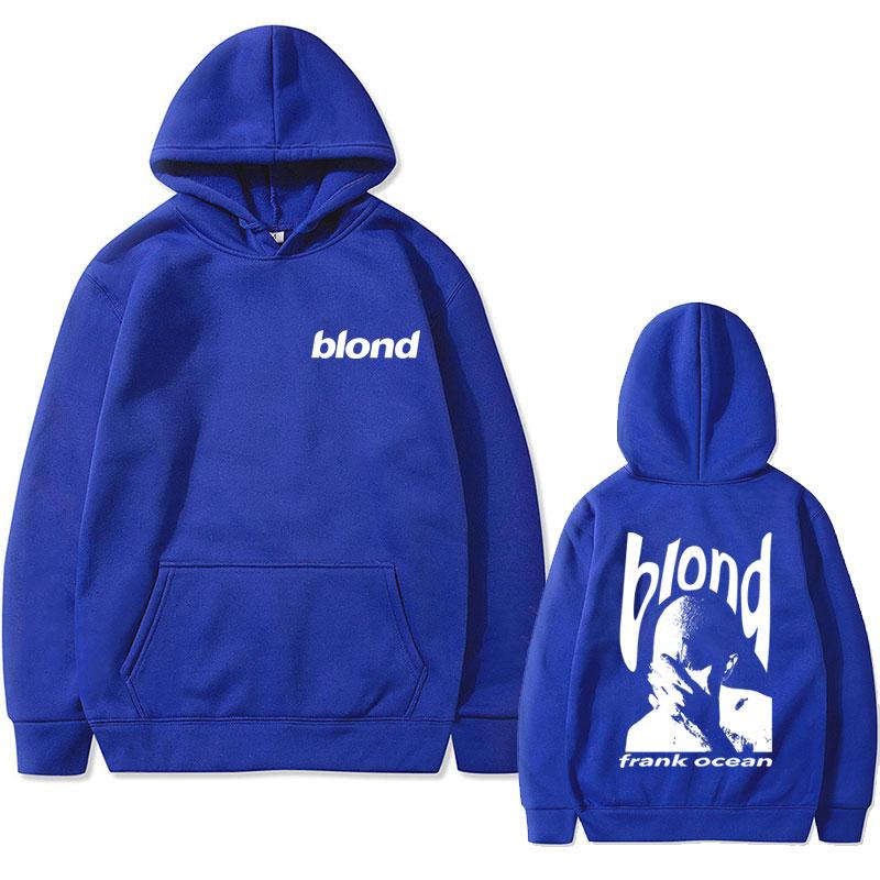 Frank Hip Hop Oversized Tshirt Ocean Vintage Hoodie Blond Fashion Popular Music Singer R&B Sweatshirt Unisex Casual Hoodies