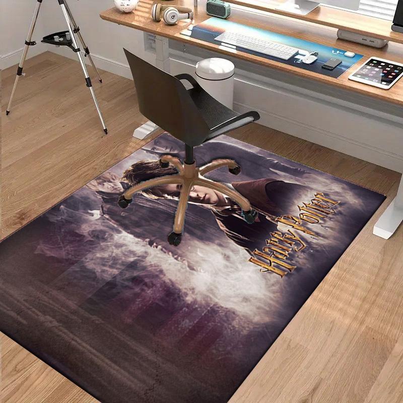 1pc Office Carpet Chair Mats Harry Potter Graphic Art Perfect for Office Chairs, Living Rooms, Or Bedrooms,Polyester Carpet.HDT012