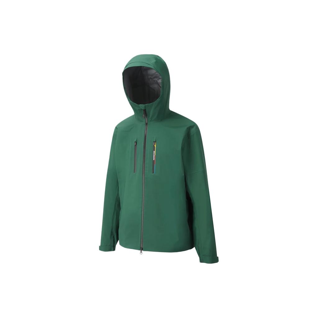 Salomon Waterproof Breathable Comfortable Stylish Simple Solid Color Jacket Unisex Jacket LC3008000