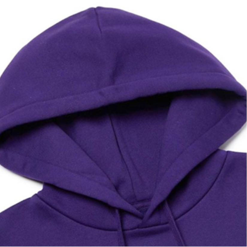Vans Classic Fleece-Lined Hoodie Pullover Men Tops Purple VN0A3TXI4N1