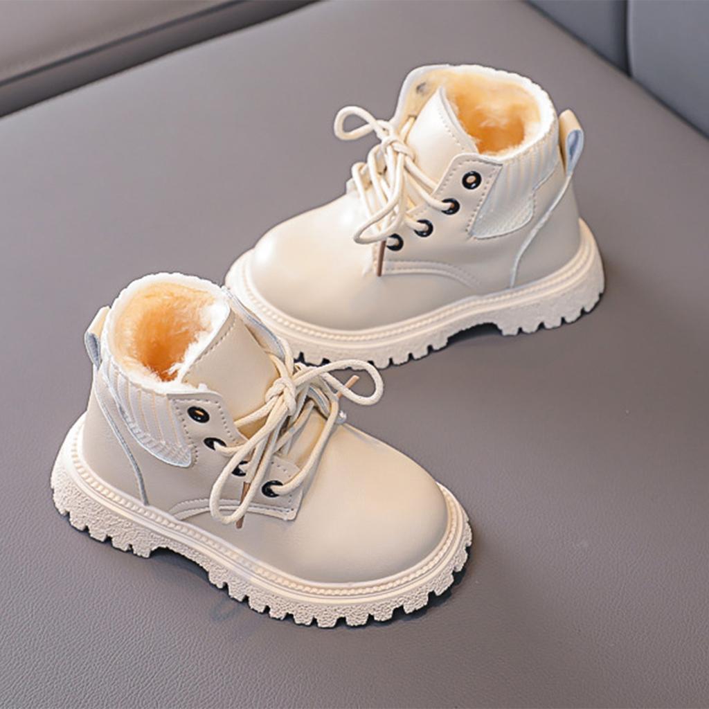 Winter Fashion Children's Cotton Shoes Boys' Warm And Cotton Boots Girls' Vintage Snow Boots