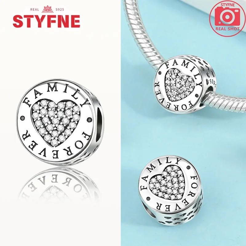 Copper Romantic Couple Love Heart Beads Valentine'S Day Charms Bead Fit Original Bracelets Fine Diy Jewelryfor Women Gift