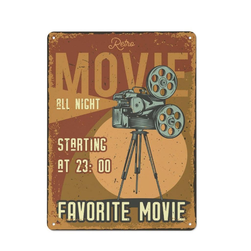 1Pc Vertical Metal Wall Sign Vintage Style 2030cm Or 3040cm Tin Poster For Bar Garage Home Wall Decoration