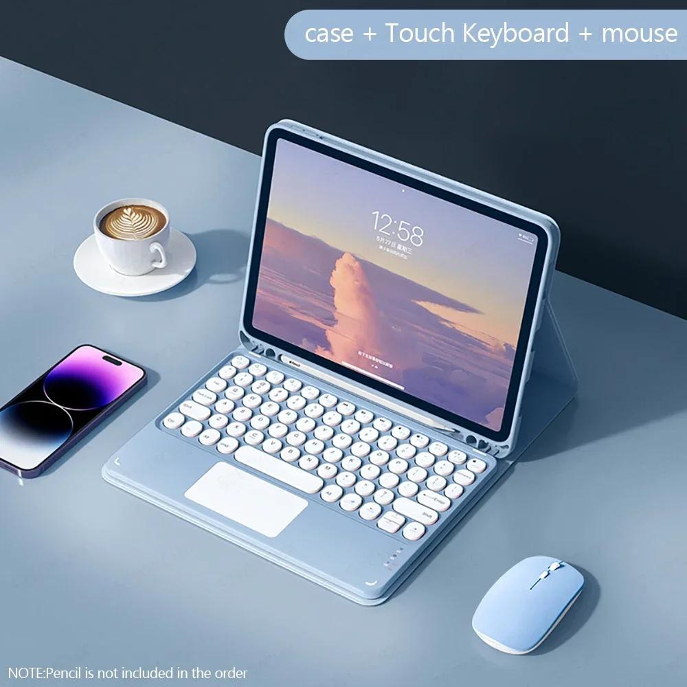 For New Xiaomi Redmi Pad 2 11 Inch 2025 Bluetooth Keyboard Case for Mi Redmi Pad 2 2025 Touch Keyboard Cover Funda