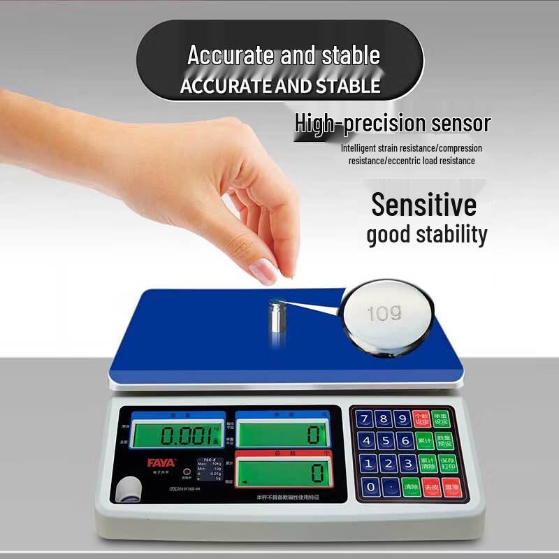 FAYA Electronic Counting Platform Scale