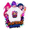 KPop Devil Hunter Print Fashion Casual Top 2025 Movie Round-neck Cartoon Girl and Boy T-shirt Casual Girl Clothing