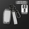 Alloy Auto Key Fob Cover Case Fit For Toyota Rav4 Yaris Cross Corolla Land Cruiser 200 Crown Camry Protector Key Fob Housing Auto Accessories