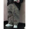 Fleece Leopard Jeans For Kids Boys Girls Cool Long Jeans Fashion Street Style