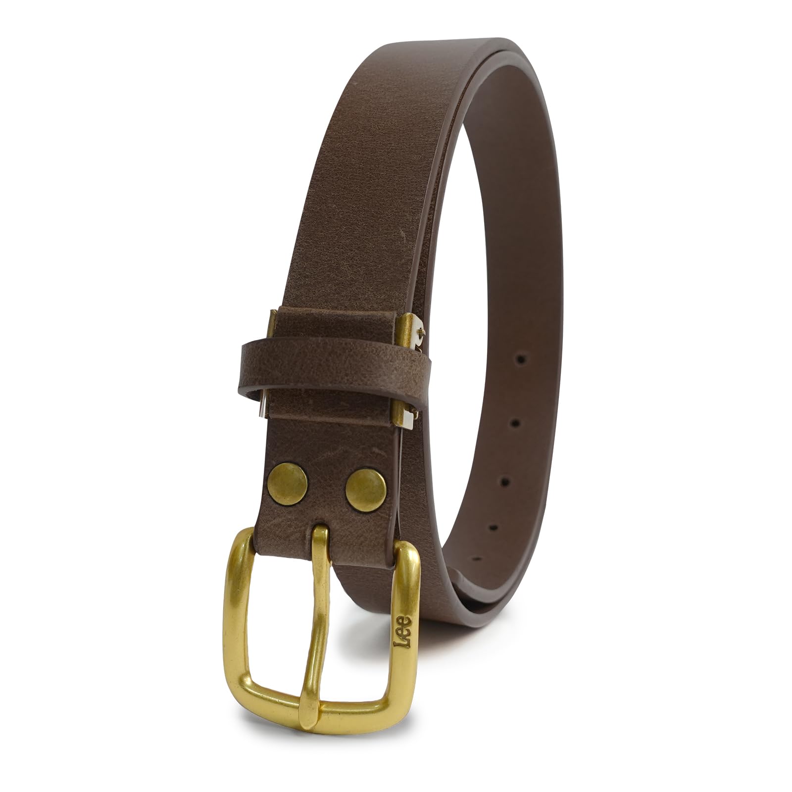 [Fine Plus] Belt Lee 30mm 112cm Leather Vintage Genuine Leather Narrow Belt 0120597