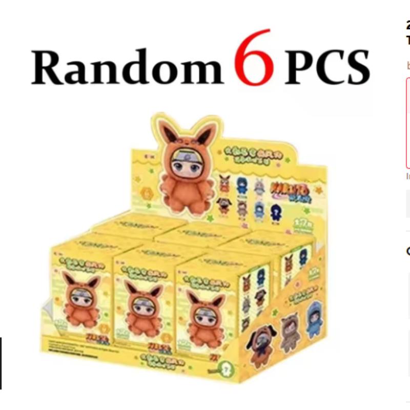 TOPTOY Original Eaki Naruto Blind box In Stock Naruto Shippuden Party Doll Blind Box Toys Cute Pendant Toys Kid Birthday Gifts