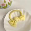 10 Pcs Fashion Simplicity Designed Dopamine Bow Elastic Hair Bands For Women Girls Party Hair Accessories