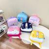 Ice Cream Rocket Eggshell Backpack Breathable Texture Suitable Children For
