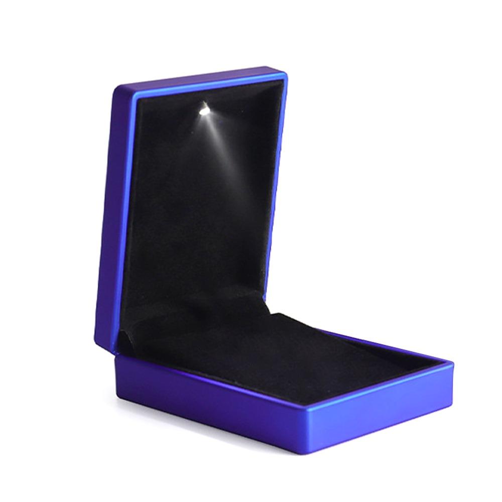 With Light Jewellery Case Rings Case Jewelry Box New Gifts Box  Engagement