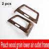 3pcs For Honda Accord 8th Gen 2008-2013 Car Dashboard Strips Trim black brushed Interior Auto Parts Accessories