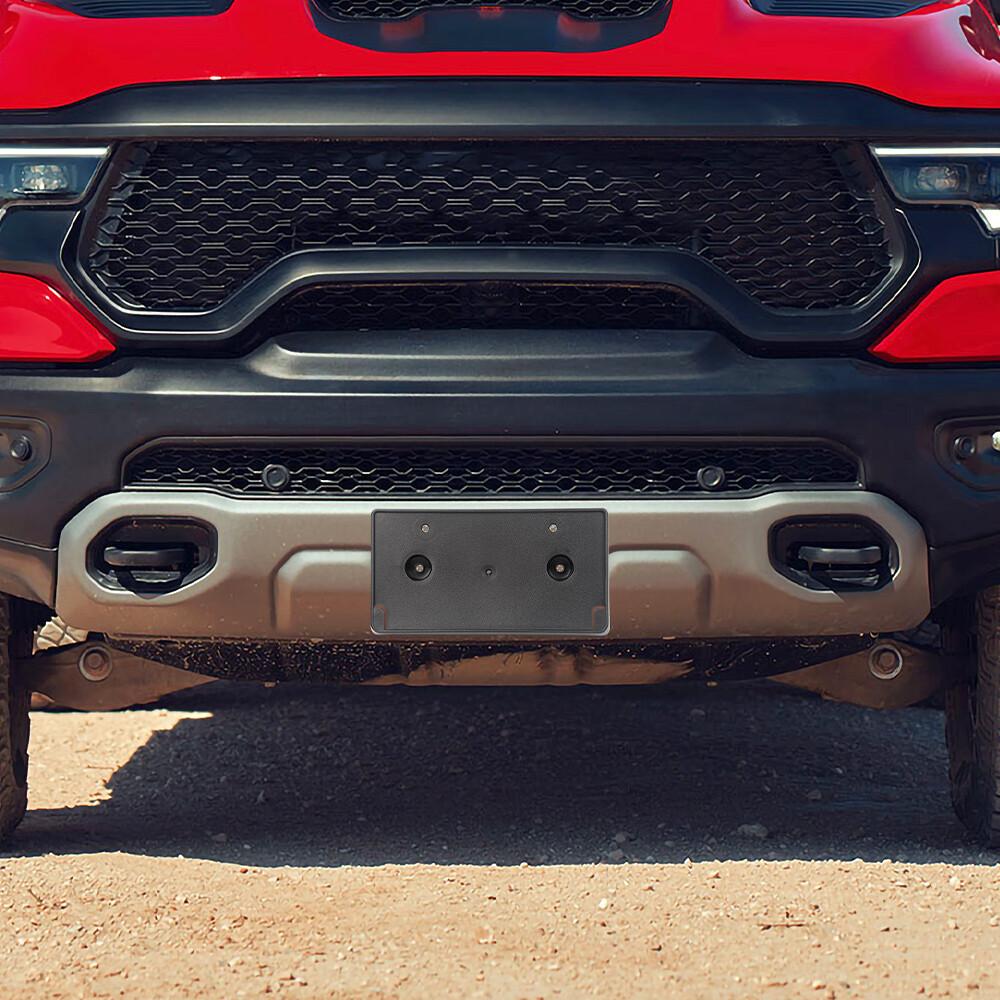Front License Plate Holder Bracket Mount For RAM 1500 Rebel & TRX 68274219AD US