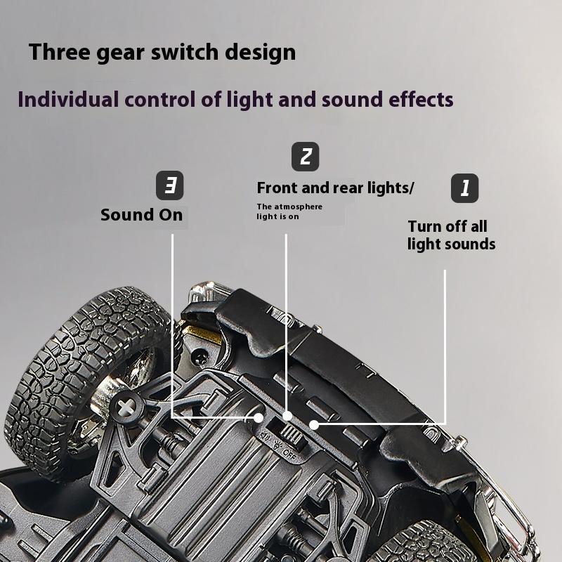 1/18 HUMMER H2 Highway 61 Off Road SUV Alloy Metal Diecast Model Car Home Trendy Desktop Display Ornament Birthday Gifts Present