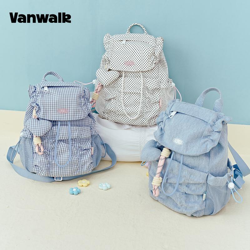 Vanwalk Cloud Re-Edition Mini Backpack [Dot White]