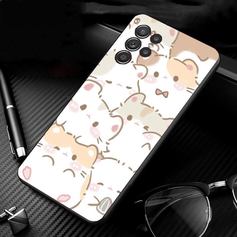 Pouzdro na telefon s roztomilým kresleným zvířátkem pro Samsung S24 S23 S22 S21 S20 Ultra S20 S22 S21 S10E S20 FE S24 Plus