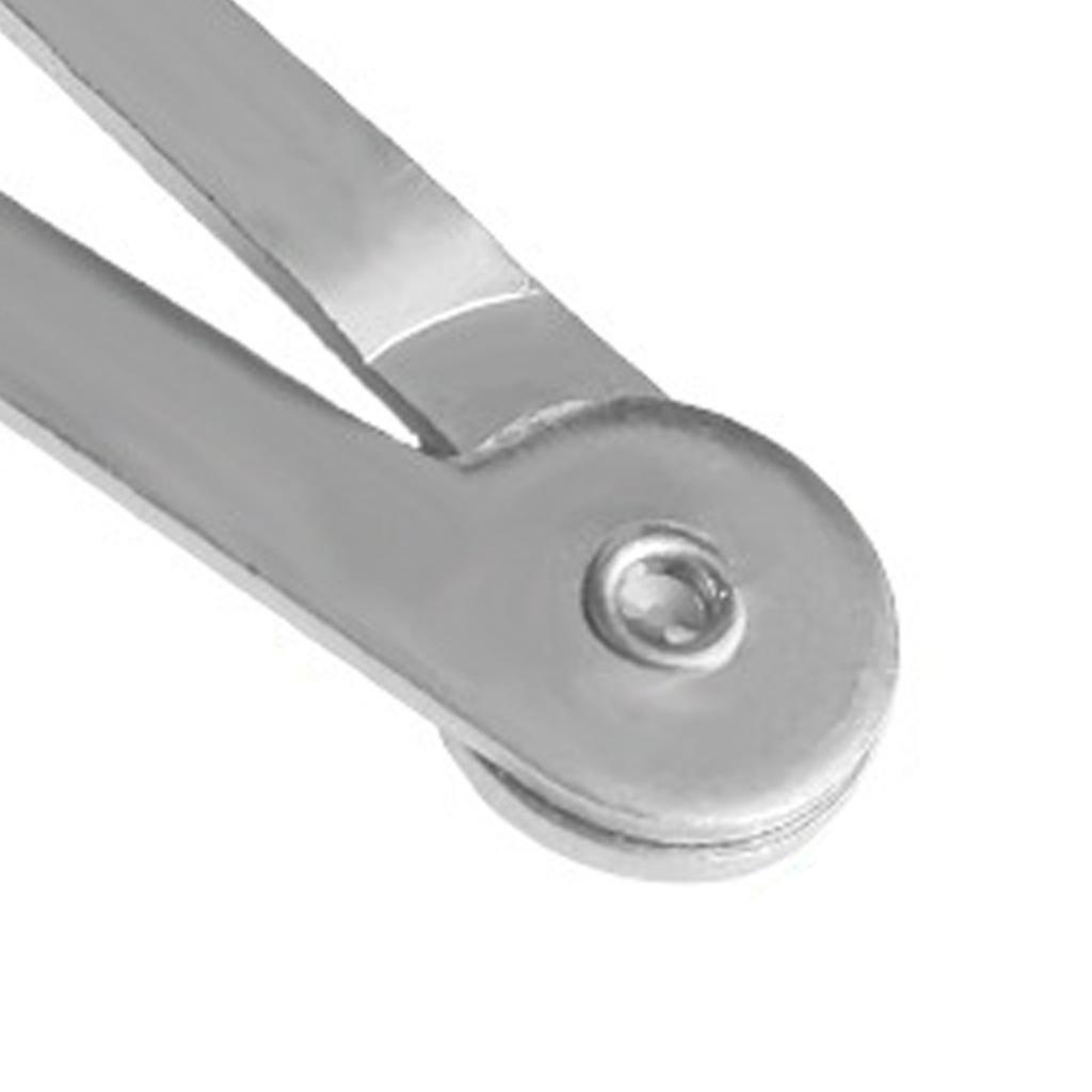 Dual Pin Angle Grinder Wrench High Strength Tool Steel Dual Hook Design Two Size Options For Automotive Repair